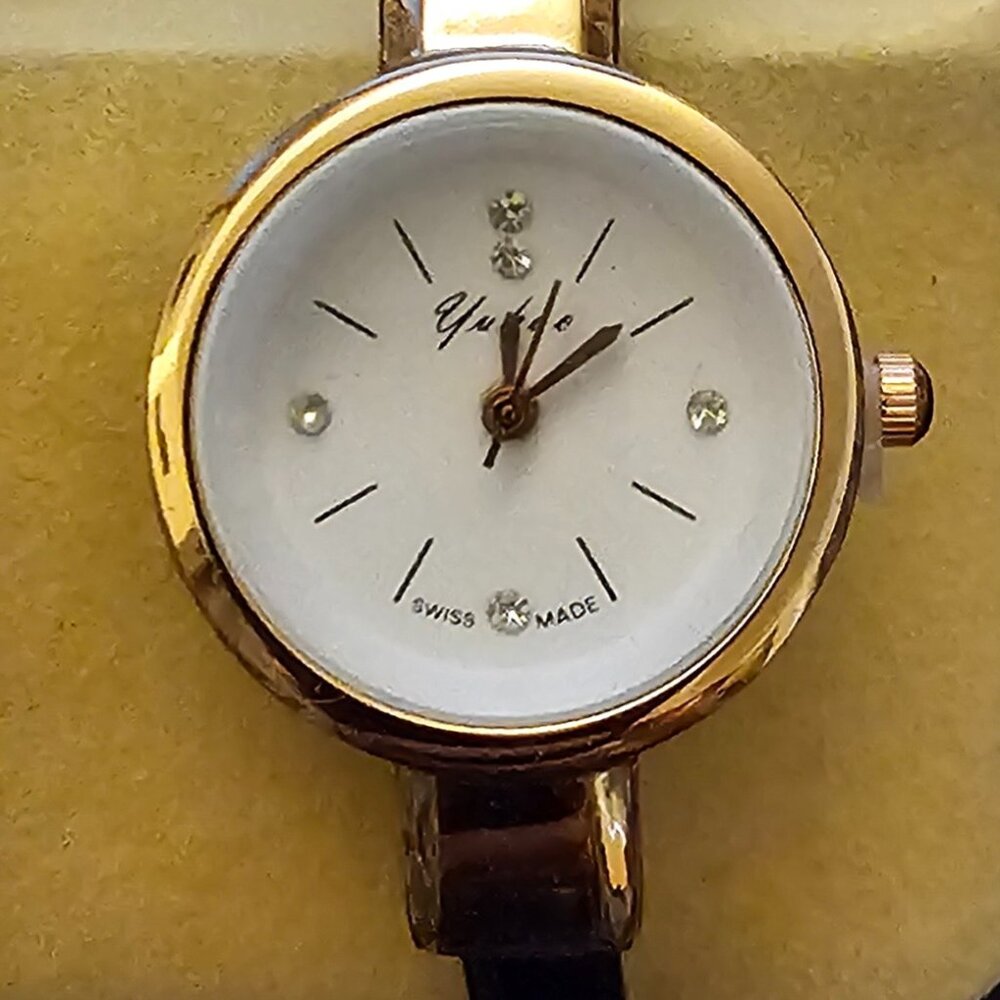 Women's Watch with Rhinestones
